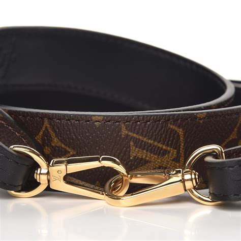 lv monogram shoulder strap|louis vuitton with canvas strap.